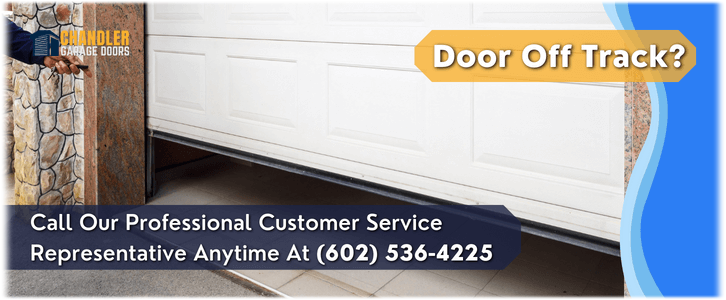 Garage Door Off Track Chandler AZ (602) 536-4225
